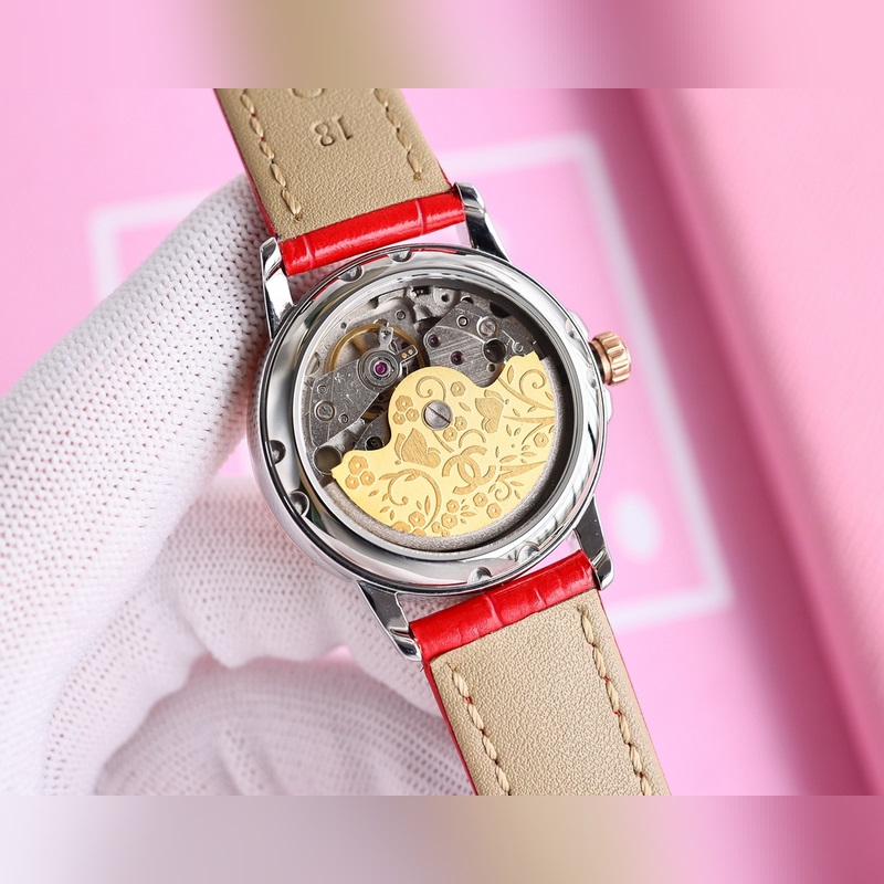 女款_香奈兒 女款 西鐵城機(jī)械腕表如期獻(xiàn)上。精、簡、薄是這款情侶的亮點(diǎn)所在。【機(jī)芯】