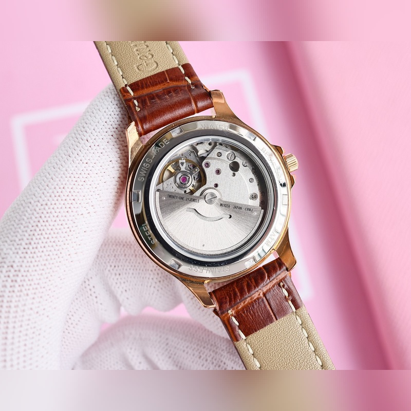 女款_香奈兒 女款 西鐵城機械腕表如期獻上。精、簡、薄是這款情侶的亮點所在。【機芯】