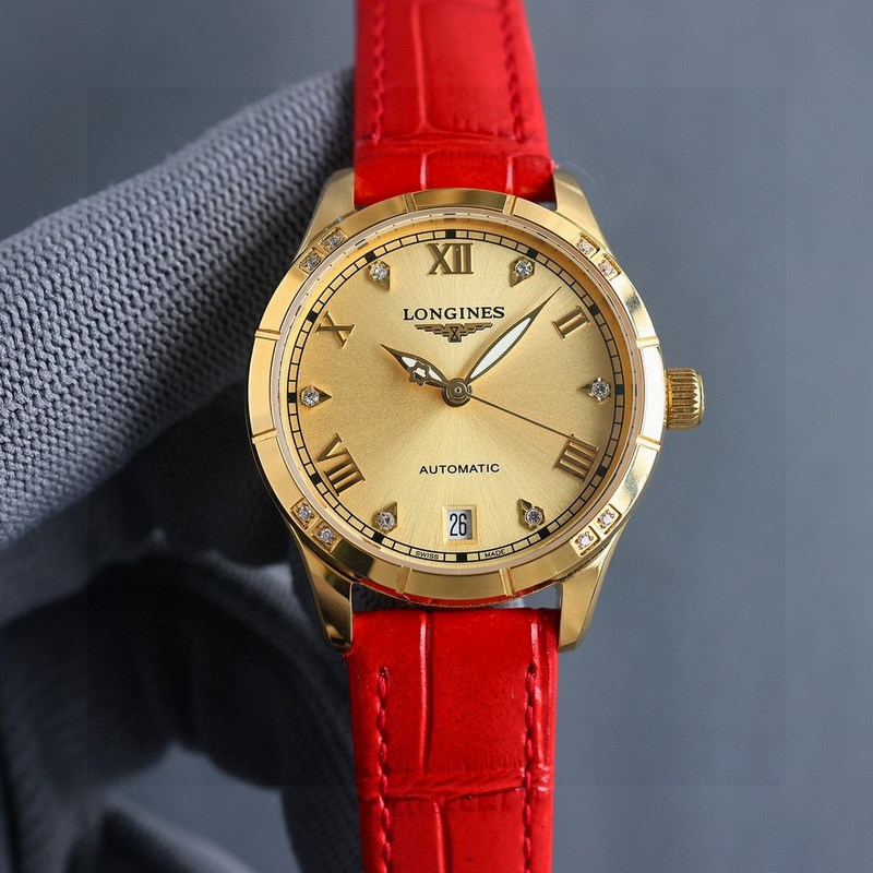 女款_情人節禮物最新力薦浪琴女款， 小紅書爆款，女裝腕表，青春年華，可以搭配更多顔色皮