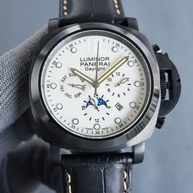 大廠首發-沛納海系列實拍圖 升級版【最高版本】沛納海 動能儲備 日月星辰顯示 意