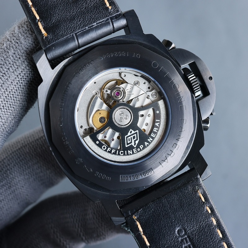 大廠首發-沛納海系列實拍圖 升級版【最高版本】沛納海 動能儲備 日月星辰顯示 意