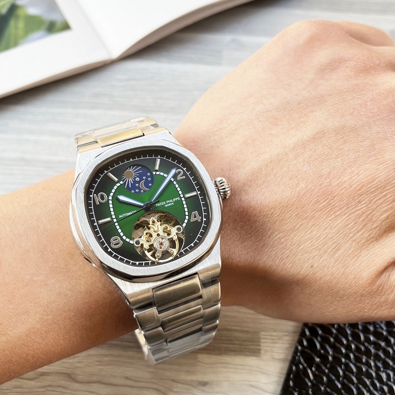 男人摯愛 鸚鵡螺系列腕表 【最新】：百達翡麗 最佳設計 獨家首發 【類型】：