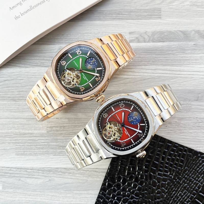 男人摯愛 鸚鵡螺系列腕表 【最新】：百達翡麗 最佳設計 獨家首發 【類型】：