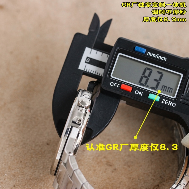 GR廠，定制一體機，厚度僅8.3mm，調時針不停秒，調時針不停秒，調時針不停秒，
