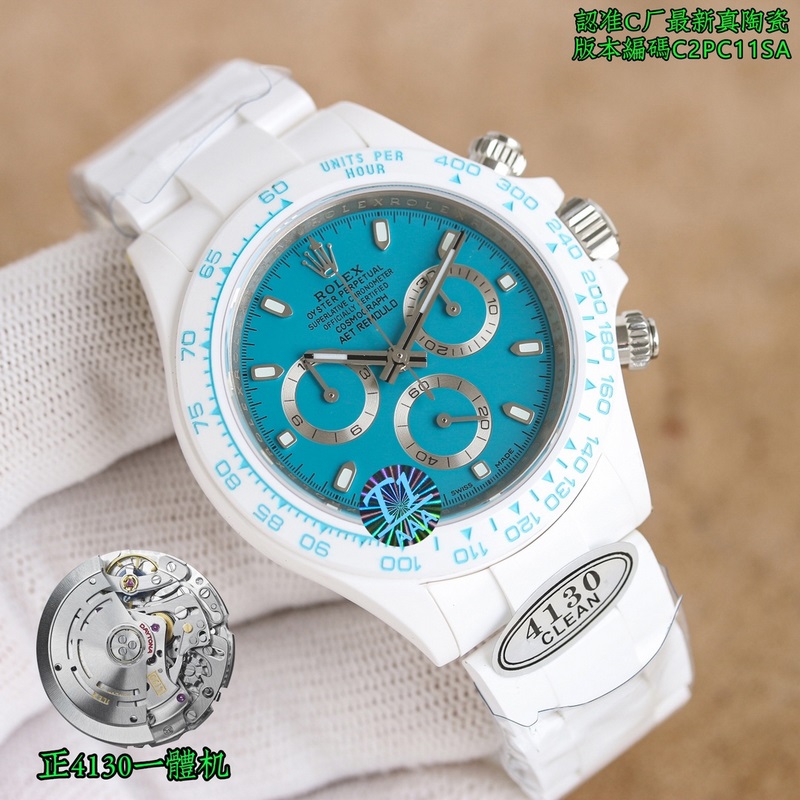 C廠/clean出品，必屬精品，（更新定制超強陶瓷一體材質，一體表殼，一體表扣，