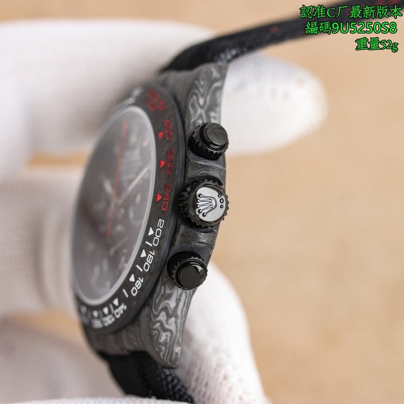 C廠/clean出品，必屬精品，（更新定制超輕碳纖維材質，一體表殼，一體表扣，讓