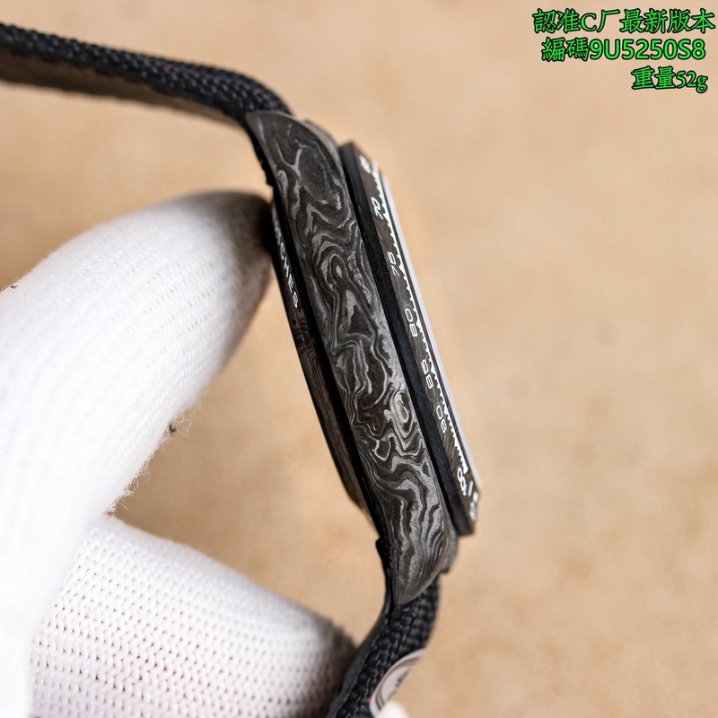 C廠/clean出品，必屬精品，（更新定制超輕碳纖維材質，一體表殼，一體表扣，讓