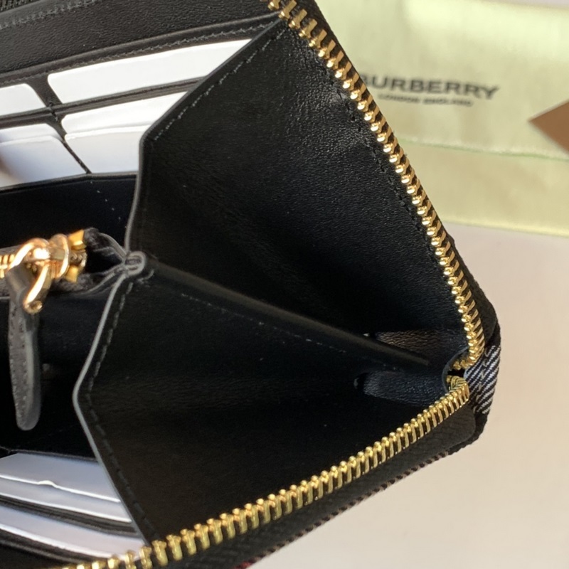 House格紋拼粒紋皮革拉鍊包 【B 家】原單出品 ～～ 大面采用進口手掌紋牛皮