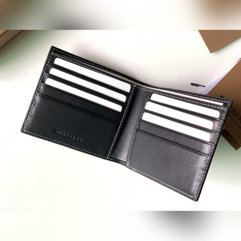 Vintage 格紋環(huán)保帆布兩折短夾 【B家】原單出品 ～～ 采用進口柔軟小牛皮