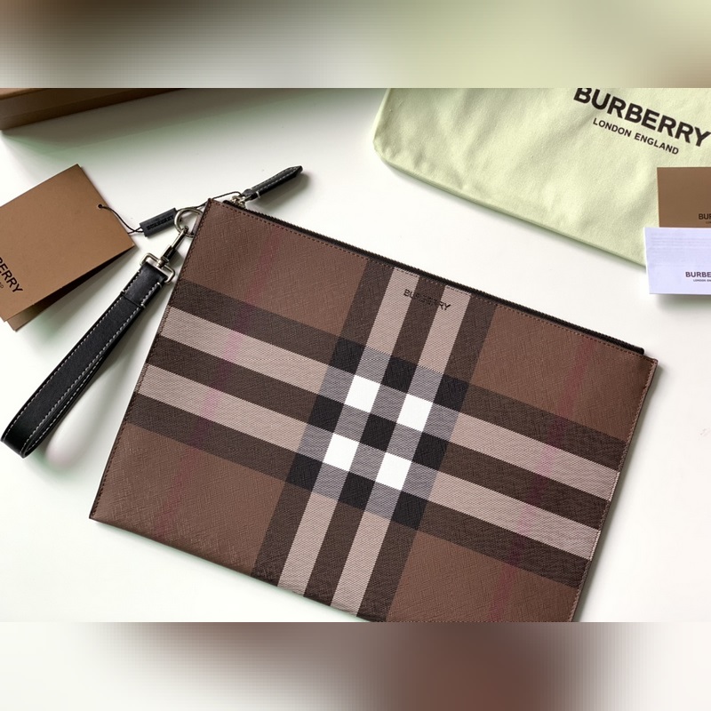 Vintage 大號格紋環保帆布拉鍊收納袋 【B 家】原單出品 ～～ 采用進口粒