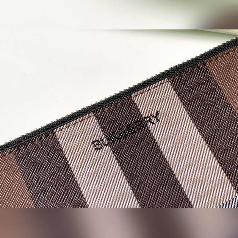 Vintage 大號格紋環保帆布拉鍊收納袋 【B 家】原單出品 ～～ 采用進口粒