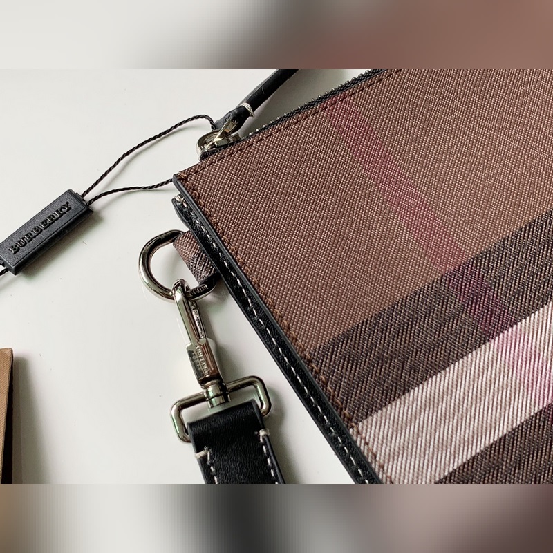 Vintage 大號格紋環保帆布拉鍊收納袋 【B 家】原單出品 ～～ 采用進口粒