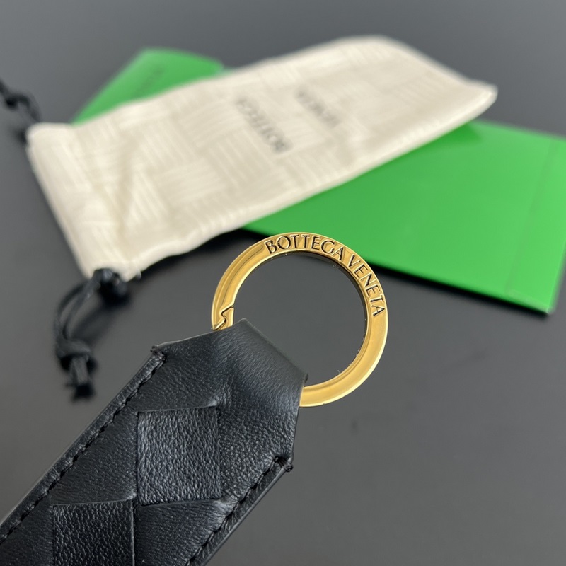 #BV 新款鑰匙扣 800553 單張編織皮革鑰匙扣 小小一個 方便攜帶 采用N