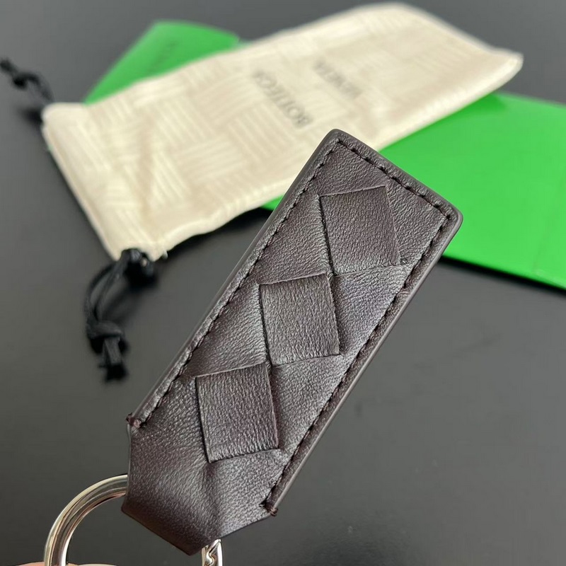 #BV 新款鑰匙扣 800553 單張編織皮革鑰匙扣 小小一個 方便攜帶 采用N