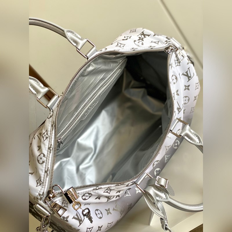 【海原外 單 獨(dú)實(shí)家 拍】動(dòng)態(tài)芯片M12067銀色本款 Keepall Band