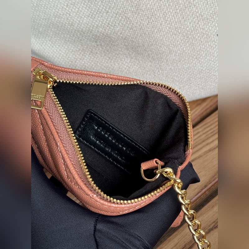 SAINT LAURENT球紋 牛皮mini 零錢包太美了 超愛 可放包裡 可