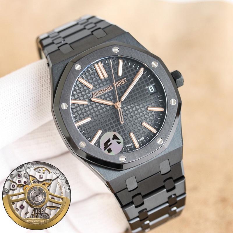 F1新品 愛彼皇家橡樹15500，15510蒂芙尼藍，黑鋼——震撼上線：采用43