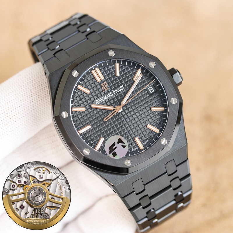 F1新品 愛彼皇家橡樹15500，15510蒂芙尼藍，黑鋼——震撼上線：采用43