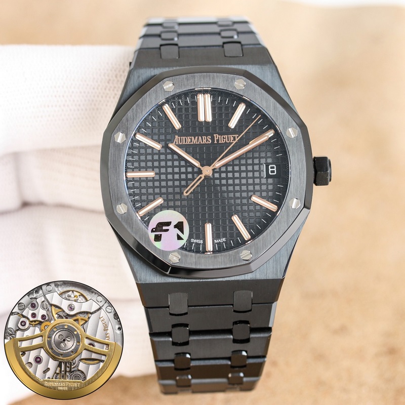 F1新品 愛彼皇家橡樹15500，15510蒂芙尼藍，黑鋼——震撼上線：采用43