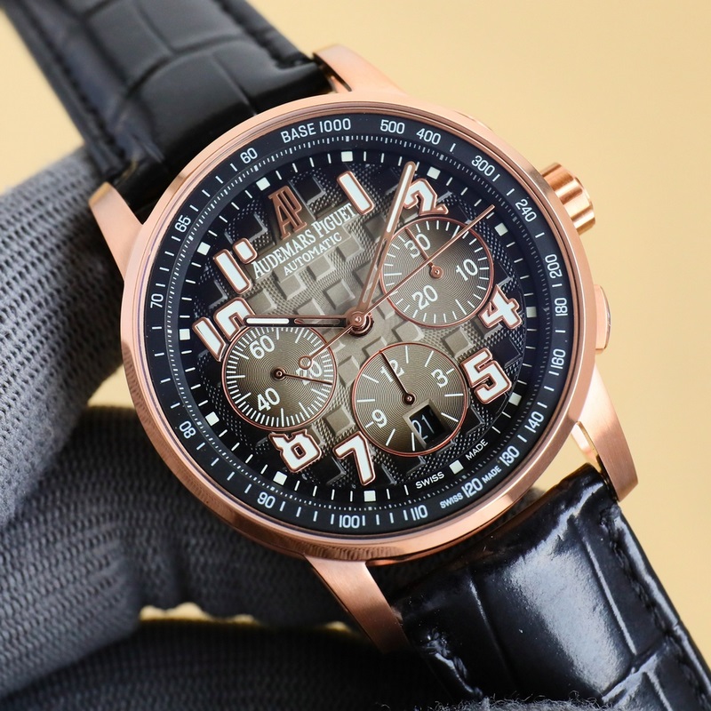 APF愛彼-AP，CODE11.59自動上鍊計時碼錶系列1 材料：316L精鋼2