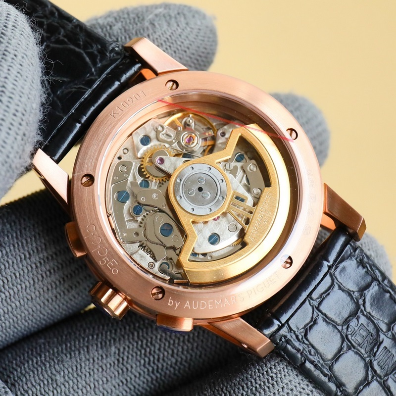 APF愛彼-AP，CODE11.59自動上鍊計時碼錶系列1 材料：316L精鋼2