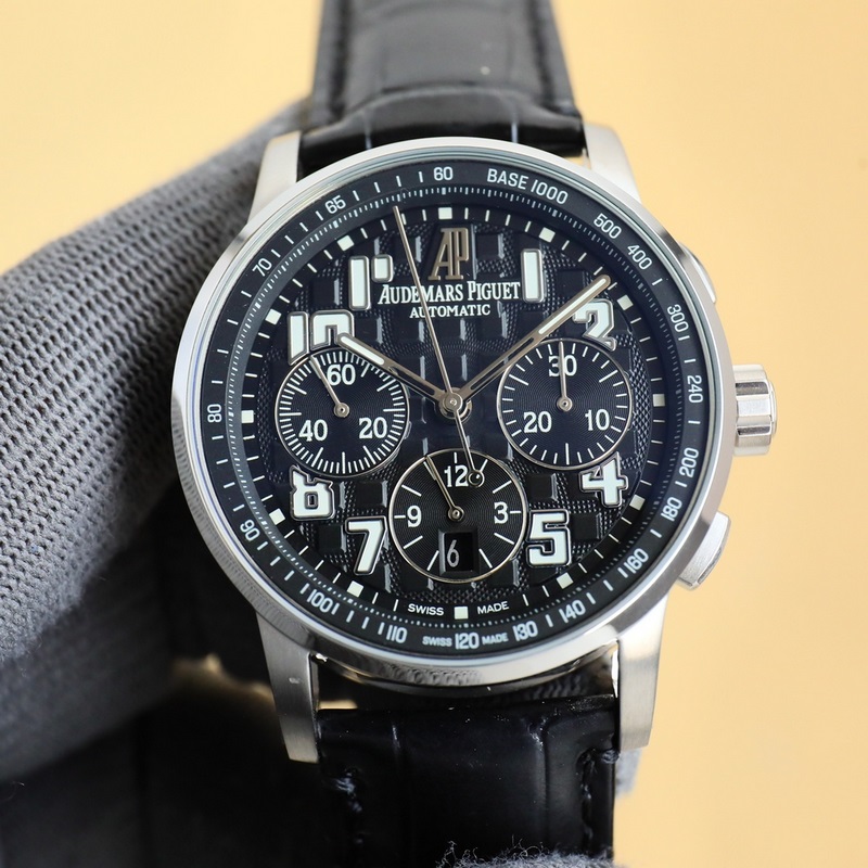 APF愛彼-AP，CODE11.59自動上鍊計時碼錶系列1 材料：316L精鋼2