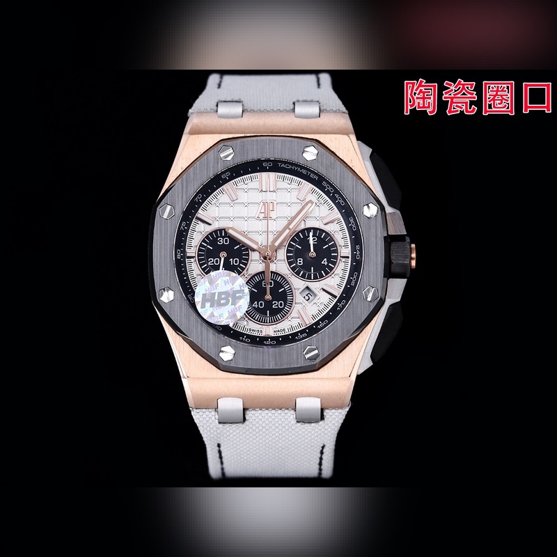 HBF 最新款愛彼，陶瓷圈口 版本 愛彼Audemars Piguet 皇家橡樹