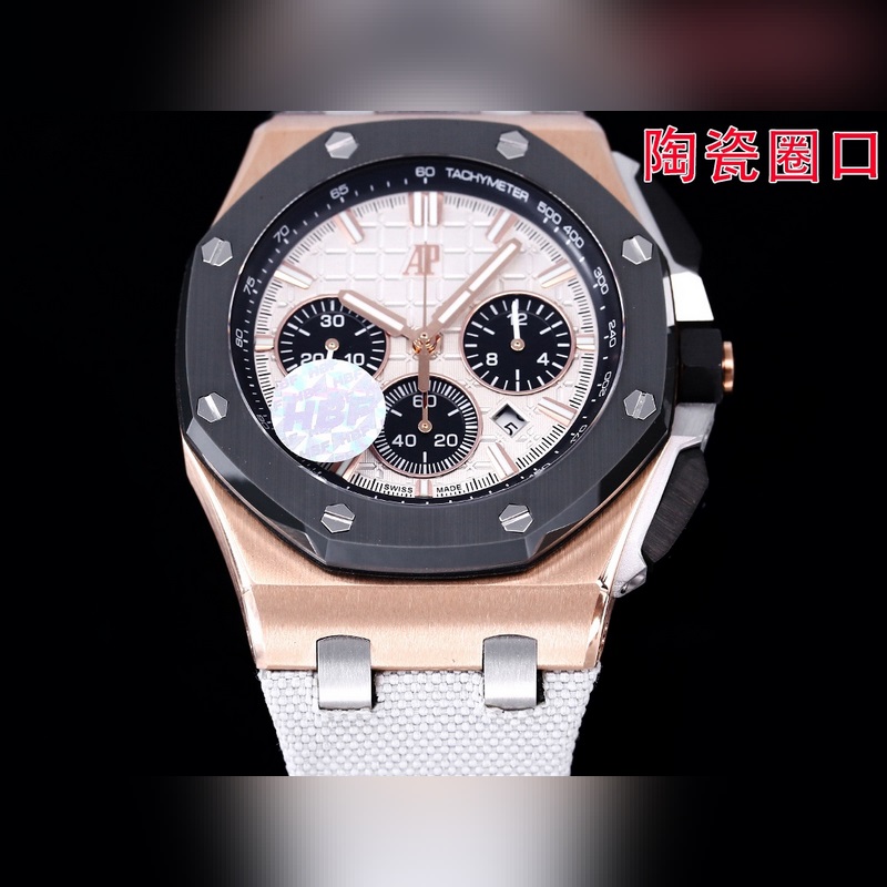 HBF 最新款愛彼，陶瓷圈口 版本 愛彼Audemars Piguet 皇家橡樹