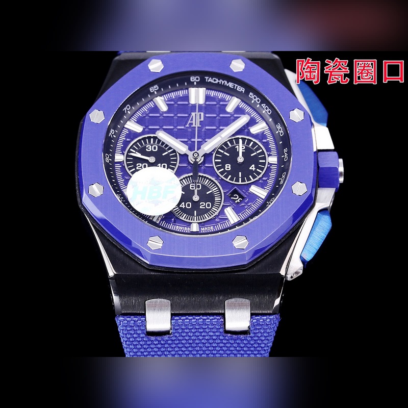 HBF 最新款愛彼，陶瓷圈口 版本 愛彼Audemars Piguet 皇家橡樹