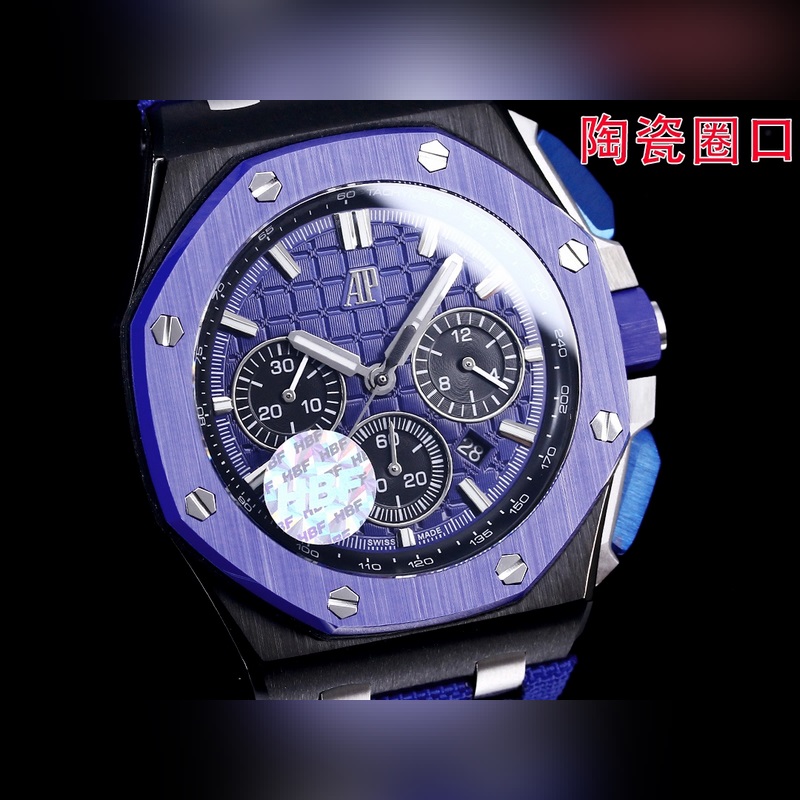 HBF 最新款愛彼，陶瓷圈口 版本 愛彼Audemars Piguet 皇家橡樹