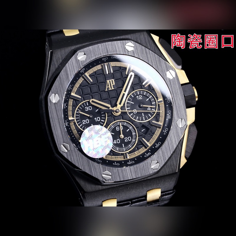 HBF 最新款愛彼，陶瓷圈口 版本 愛彼Audemars Piguet 皇家橡樹