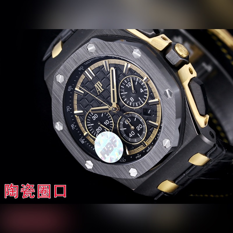 HBF 最新款愛彼，陶瓷圈口 版本 愛彼Audemars Piguet 皇家橡樹