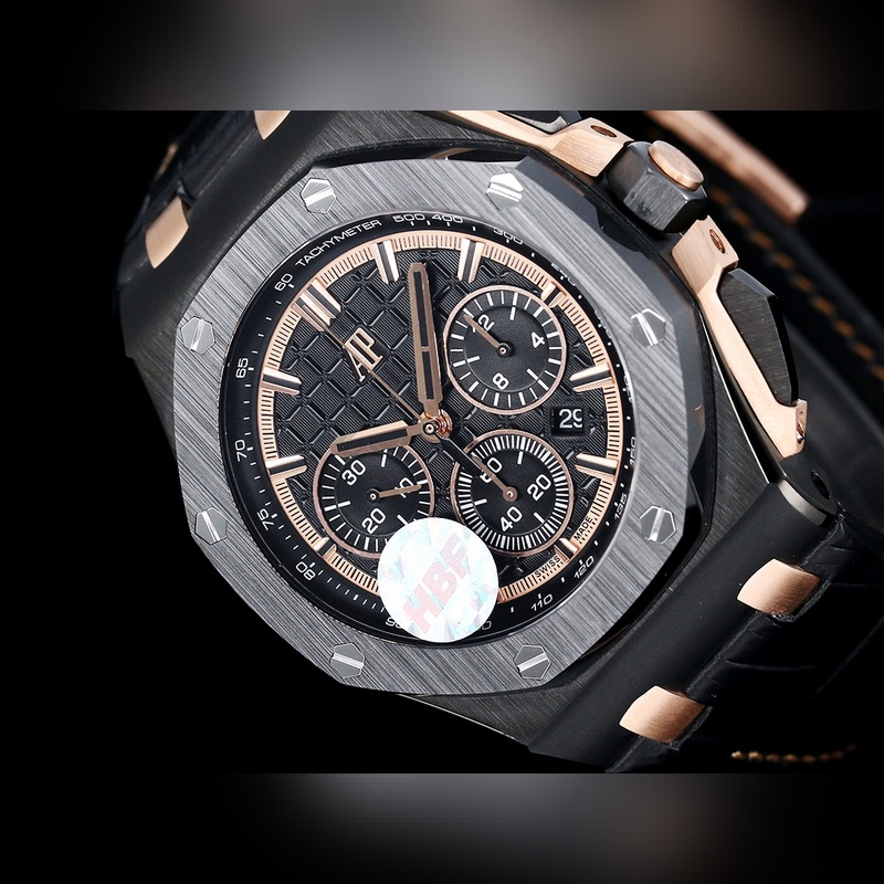HBF 最新款?lèi)?ài)彼，陶瓷圈口 版本 愛(ài)彼Audemars Piguet 皇家橡樹(shù)
