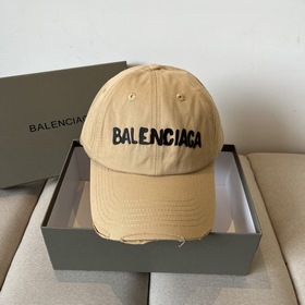BALENCIAGA巴黎世家新款logo棒球帽，很酷的色系，男女佩戴都有不同st