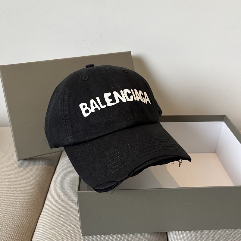 BALENCIAGA巴黎世家新款logo棒球帽，很酷的色系，男女佩戴都有不同st