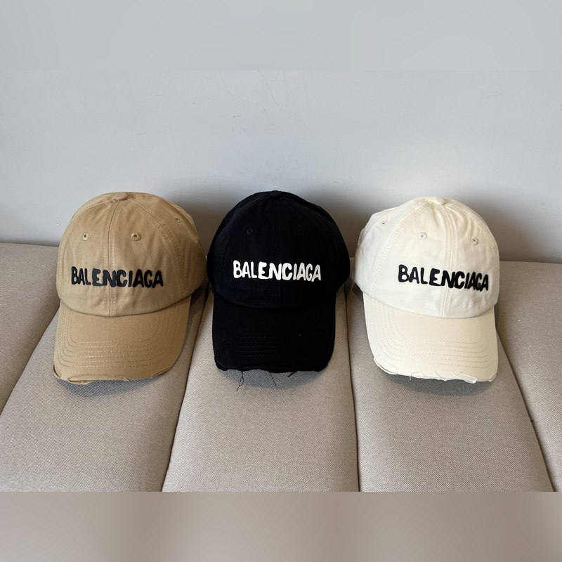 BALENCIAGA巴黎世家新款logo棒球帽，很酷的色系，男女佩戴都有不同st