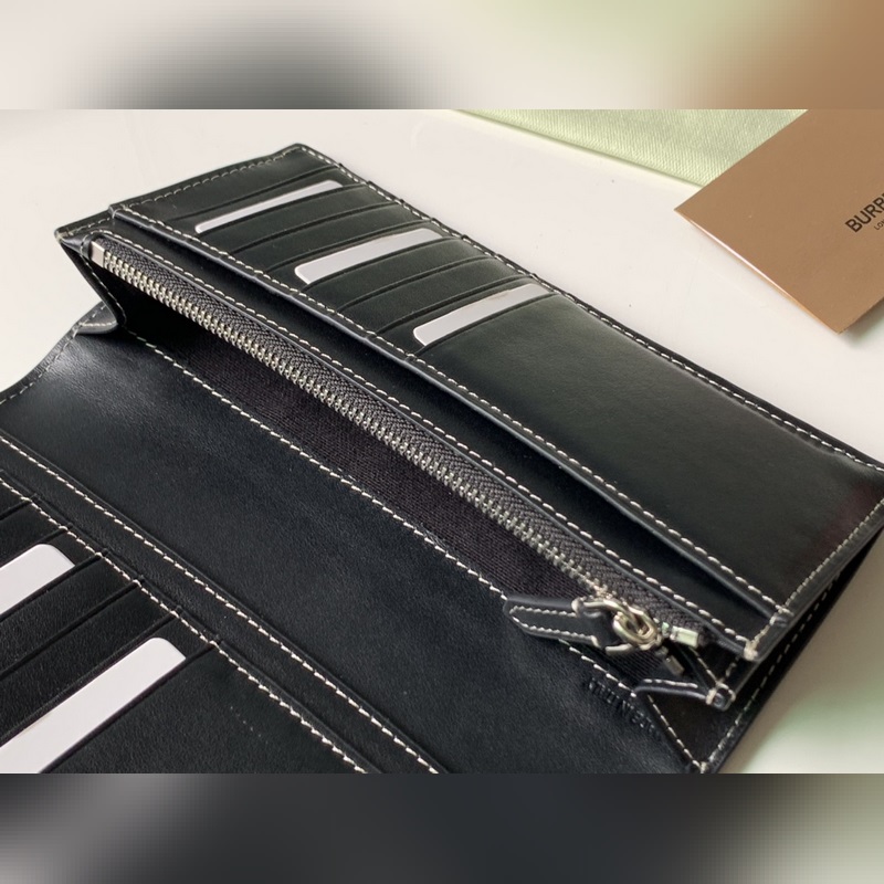 Vintage 格紋環保帆布長款錢夾 【B 家】原單出品 ～～ 采用進口柔軟小牛