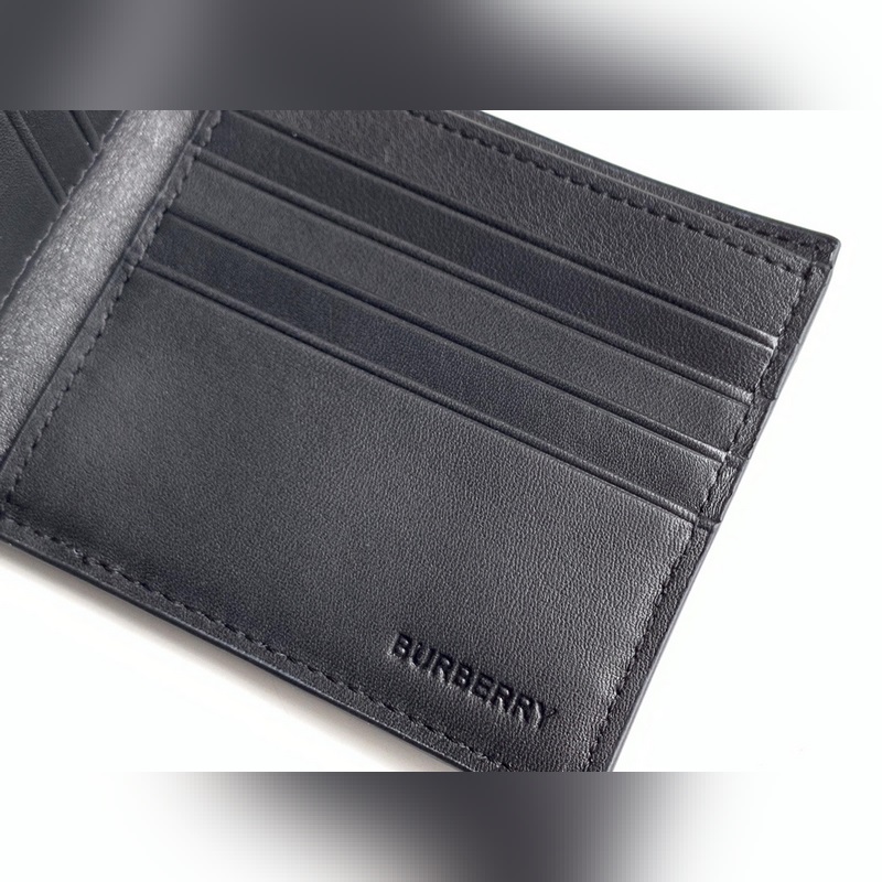 TB壓花專屬標識皮革雙折錢夾 【B 家】原單出品 ～～ 進口粒面小牛皮壓花， 專