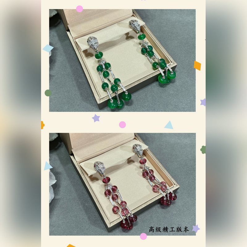 衆(zhòng)網(wǎng)紅佩戴，寶格麗多多蛇流蘇耳環(huán) 衆(zhòng)明星愛戴 打造 時(shí)尚高級(jí)精品 寶格麗奢侈品蛇