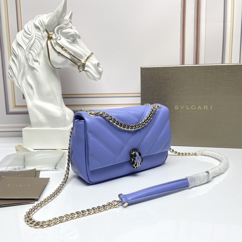 BVLGARI serpenti Cabochon 系列  優(yōu)雅進口牛皮 柔滑