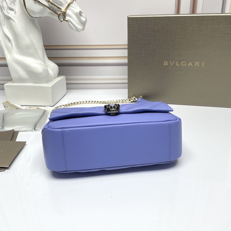 BVLGARI serpenti Cabochon 系列  優(yōu)雅進口牛皮 柔滑
