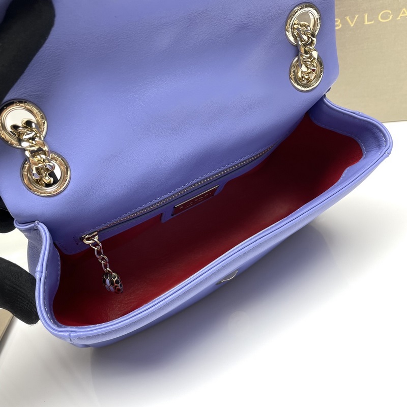 BVLGARI serpenti Cabochon 系列  優(yōu)雅進口牛皮 柔滑