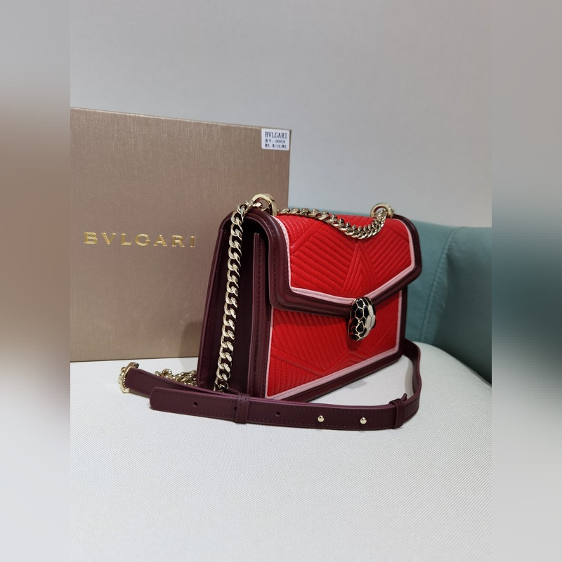 2018專櫃新型蛇頭包 蛇形繡線限定款 寶格麗 Bvlgari Serpenti