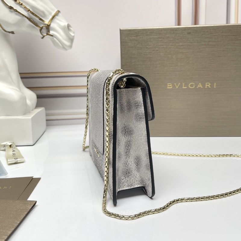 BVLGARI2019年早春限量新款-水蛇皮款都出貨啦 銀白色超級好看，銀白色的
