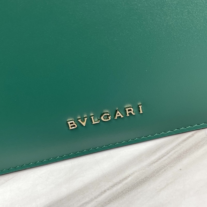 18cm三層【Bvlgar1】寶格專櫃最新配色，限量款 風琴包，B286999，