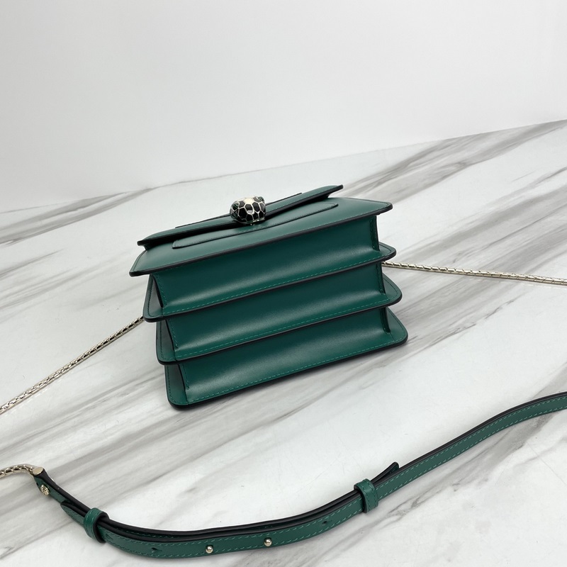 18cm三層【Bvlgar1】寶格專櫃最新配色，限量款 風琴包，B286999，