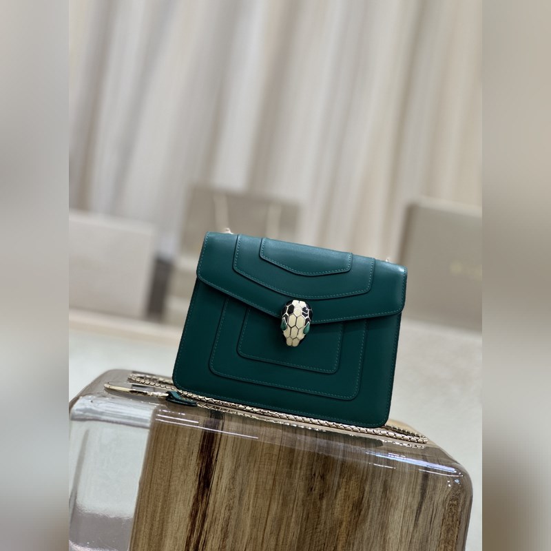 【原廠皮】 質量升級。琺瑯孔雀石對版蛇眼。【Bvlgari 】寶格麗專櫃經典熱賣