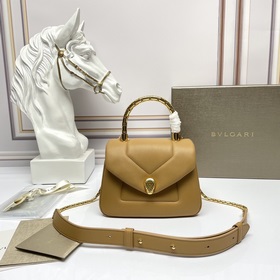 芯片版  BVLGARI SERPENTI REVERSE系列小號手提包 迷人