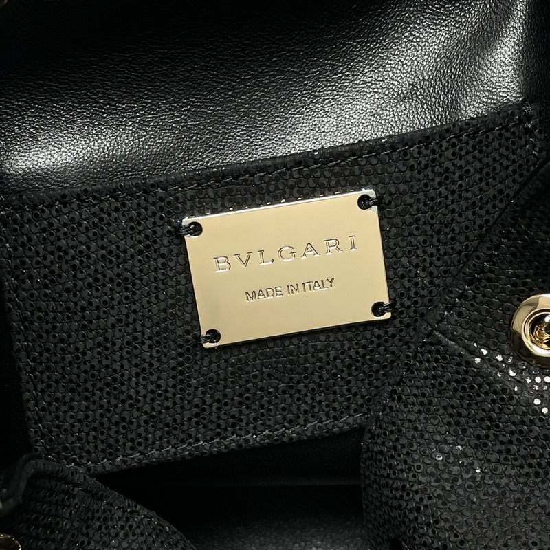 【Bvlgari】寶格麗專櫃新款限量水桶包 蛇皮款，B287614，采用進口蛇皮