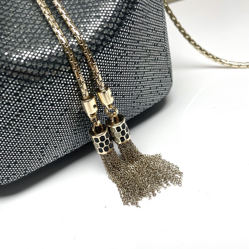 【Bvlgari】寶格麗專櫃新款限量水桶包 蛇皮款，B287614，采用進口蛇皮